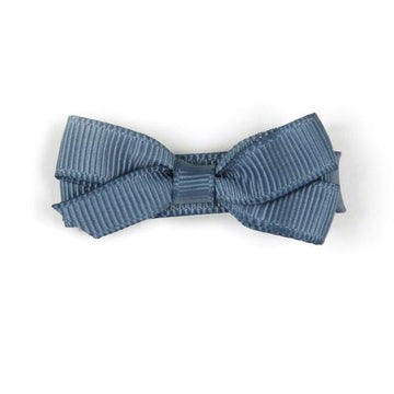 Blue bow hair clip