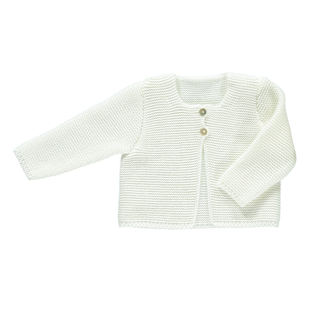 Ivory baby cardigan Spanish baby and children s clothes by Anna and Louis