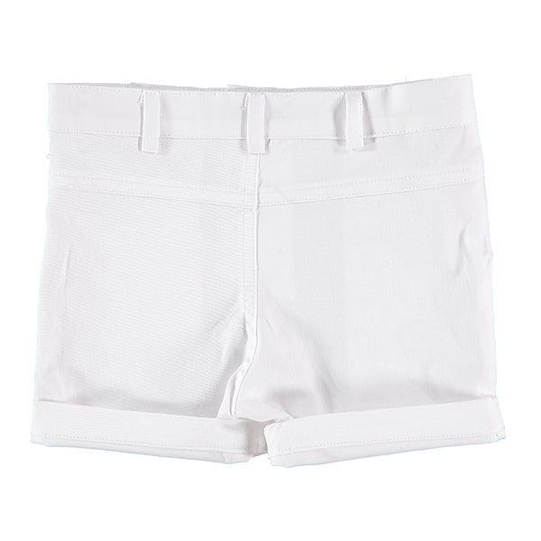 boys white shorts