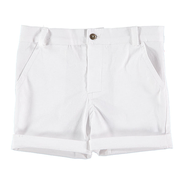 Boys white shorts