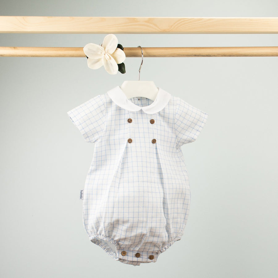 Palermo romper with peter pan collar